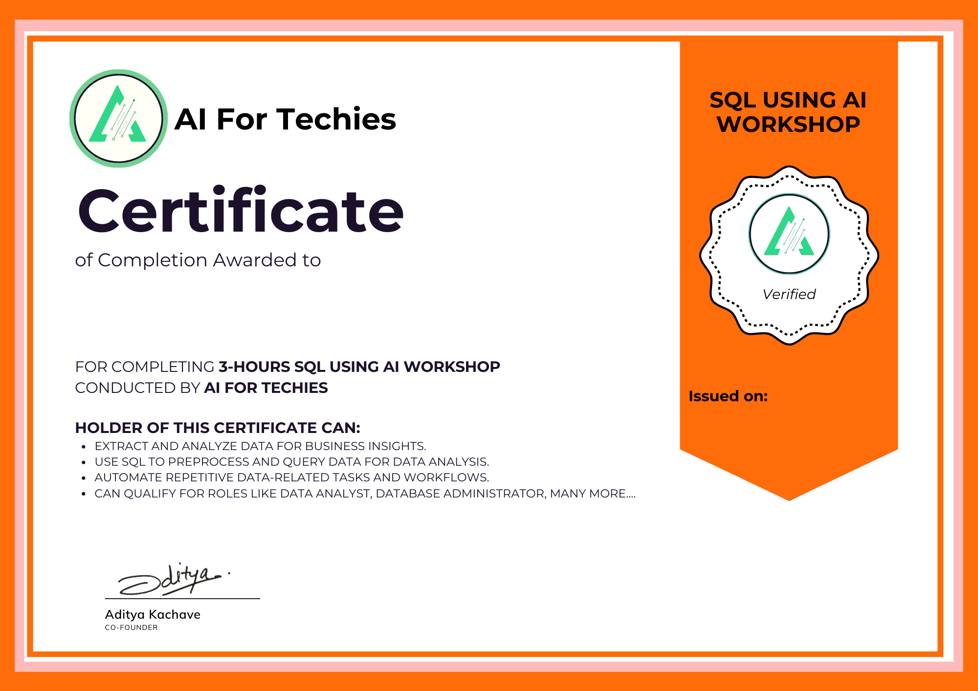 SQL Using AI